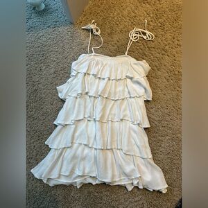 Oliviaceous ruffle dress